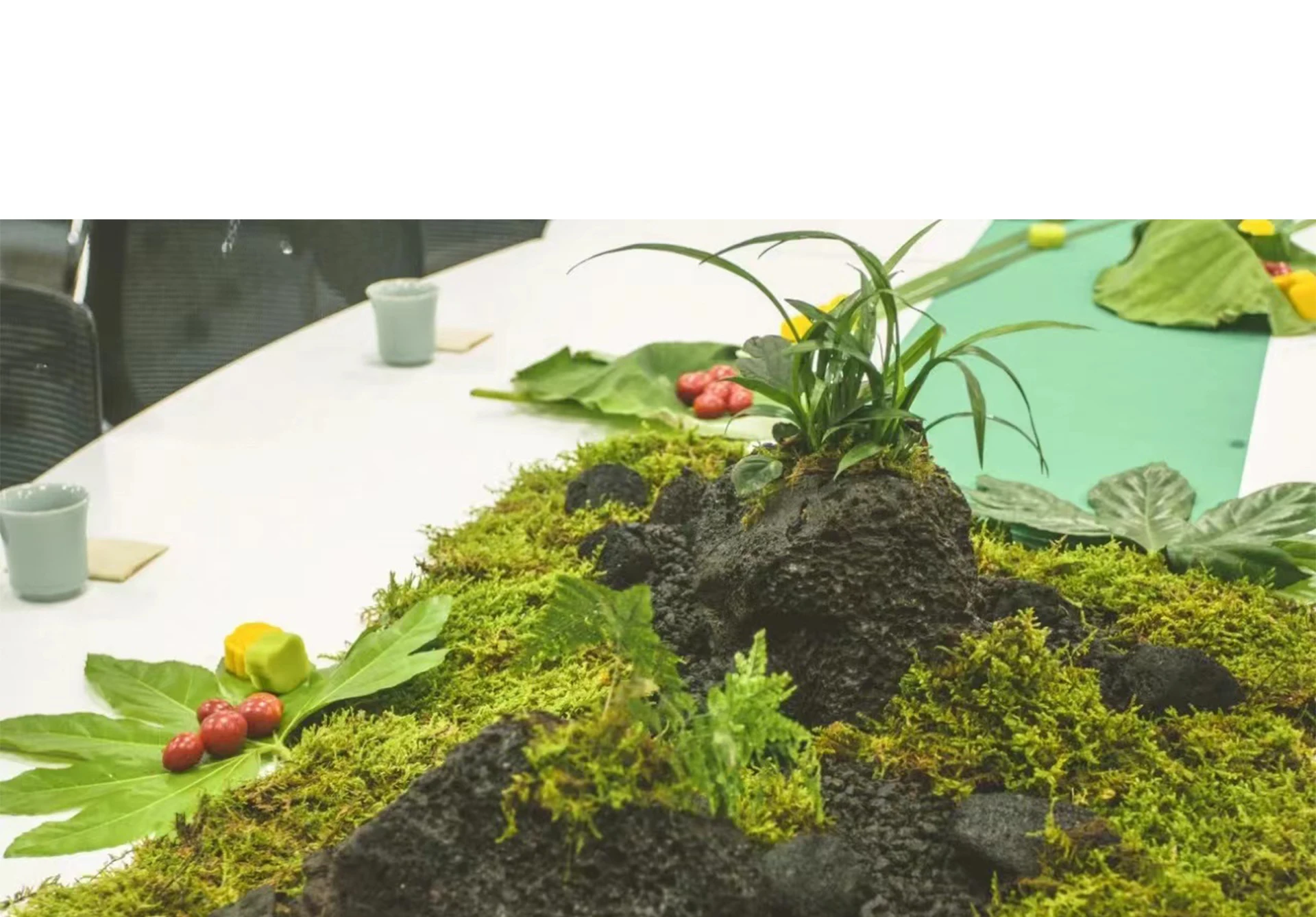 Fake Moss Artificial Moss for  - Sphagnum Moss Dry ulasan dan harga