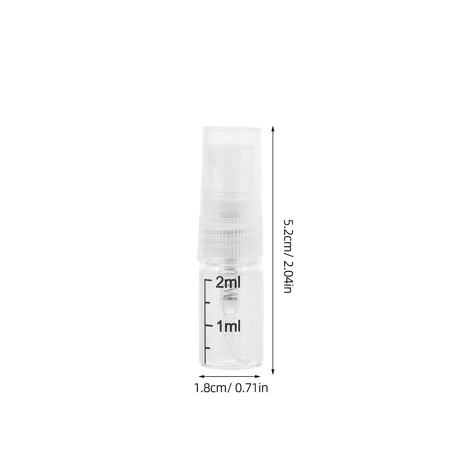 5Pcs Clear Glass Portable Spra - Misting Bottle Fine ulasan dan harga
