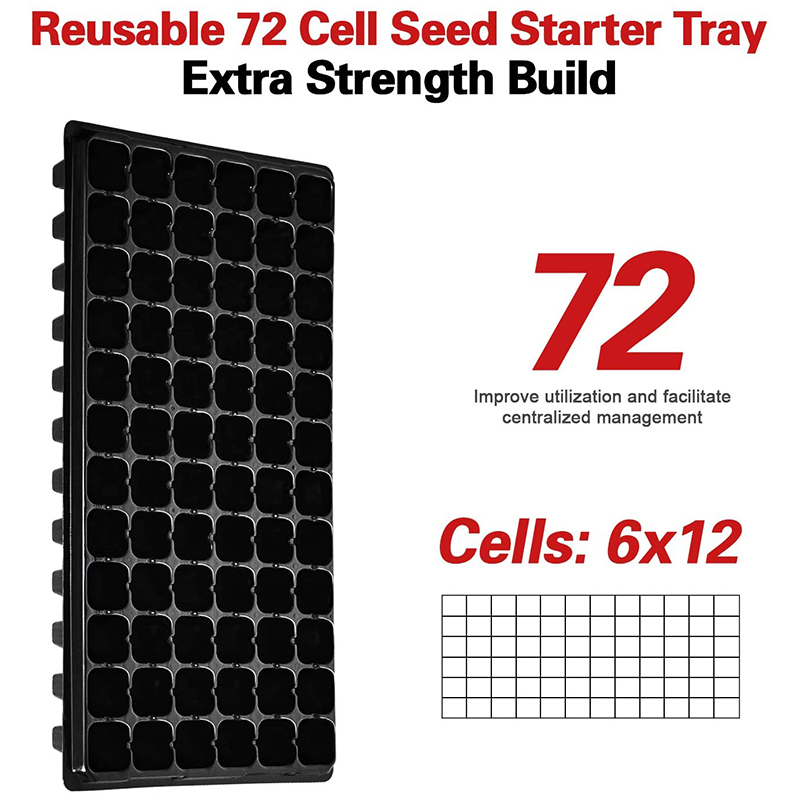 VELIF-10 Pack Seed Starter Tra - Propagation Tray 72 ulasan dan harga