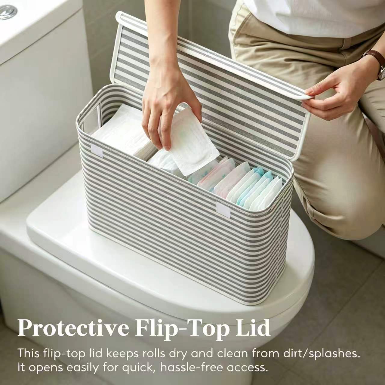 24L Toilet Paper Storage Rack, - Agar Tissue Culture ulasan dan harga