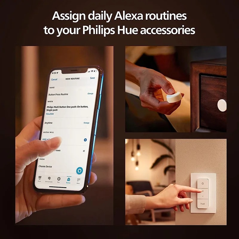Philips Hue White Smart Dimmer - Philips Light Hue White ulasan dan harga