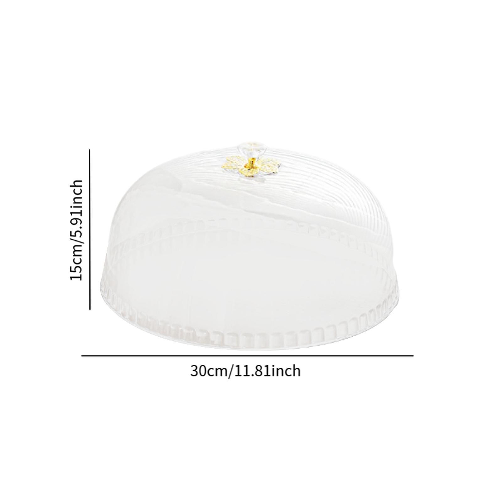 Cake Serving Platter Clear Dom - Plastic Dome Clear ulasan dan harga