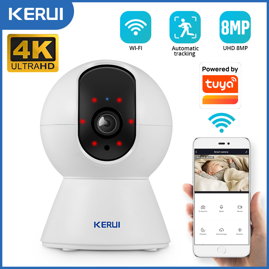 KERUI 5MP 8MP 4K HD WiFi IP Ca - Eufy Camera E220 ulasan dan harga