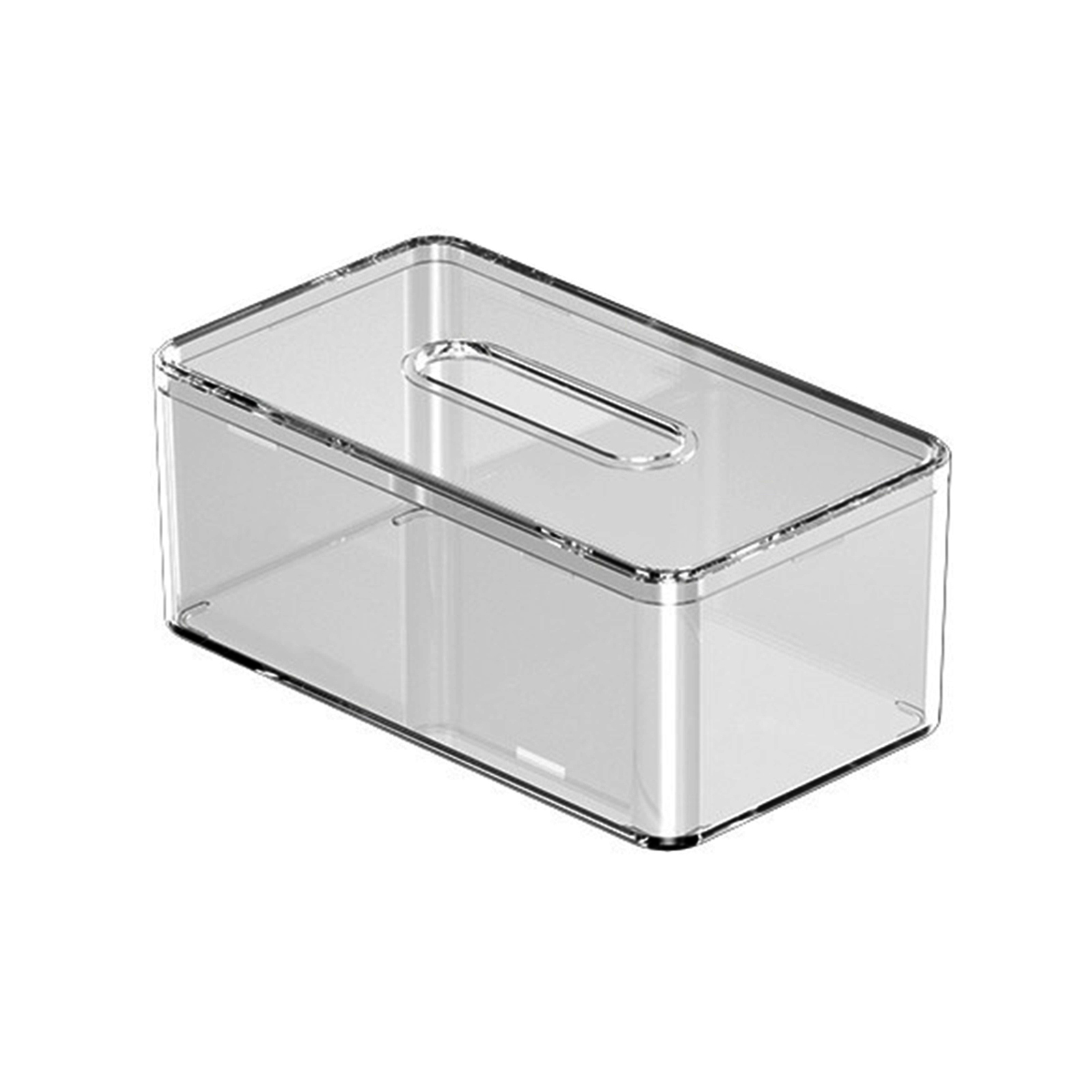Square Clear Tissue Box Holder - Agar Tissue Culture ulasan dan harga