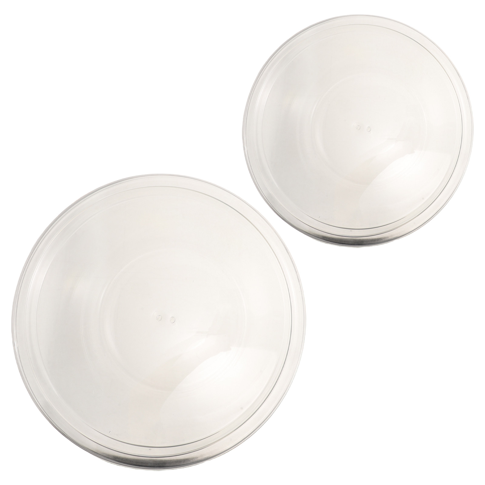 2Sets Plastic Baking Mixing Bo - Plastic Dome Clear ulasan dan harga