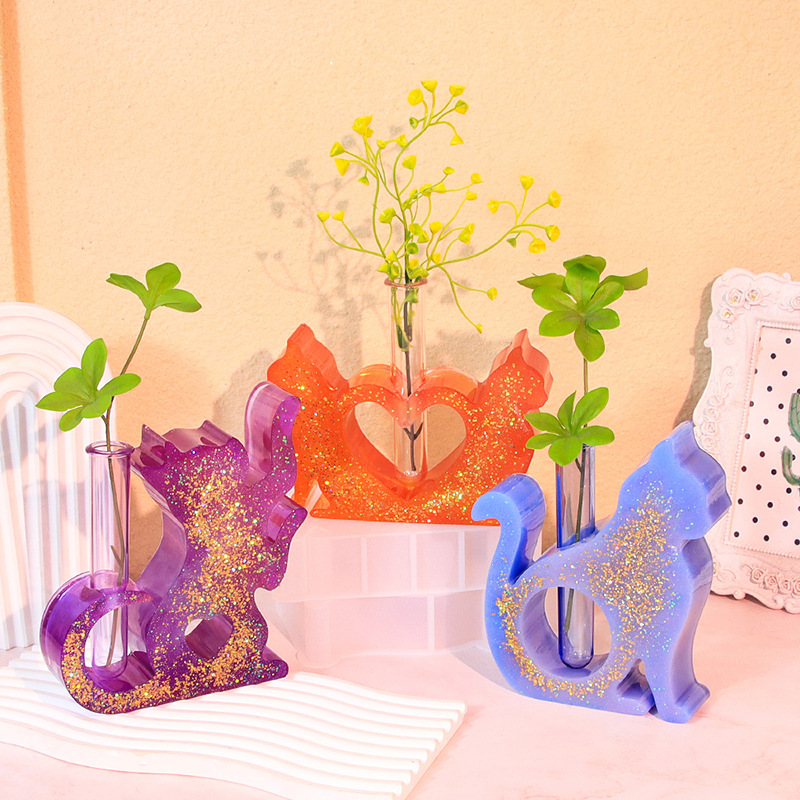 Cat Shaped Resin Molds Vase Si - Propagation Station Vase ulasan dan harga