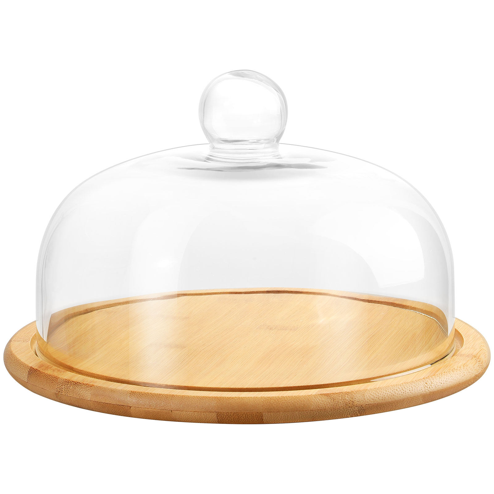 1Set Cake Glass Dome Cover Pre - Plastic Dome Clear ulasan dan harga