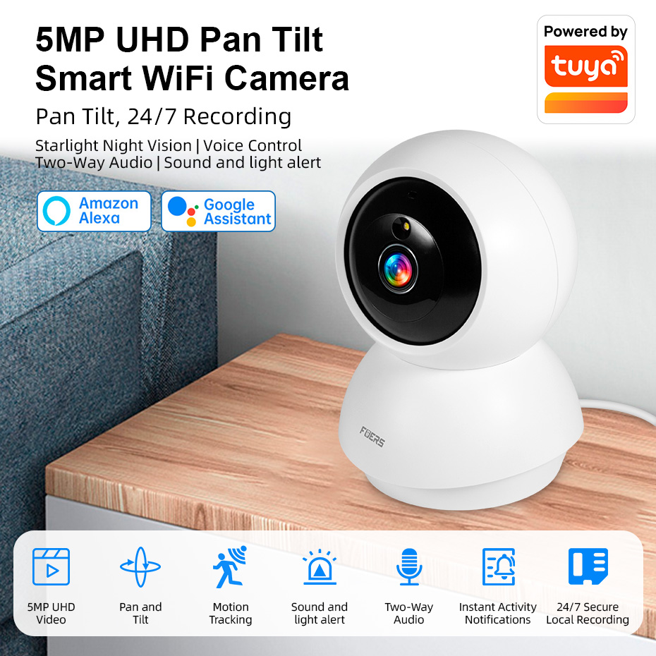 Fuers 5MP WiFi Camera Works Wi - Eufy Camera E220 ulasan dan harga