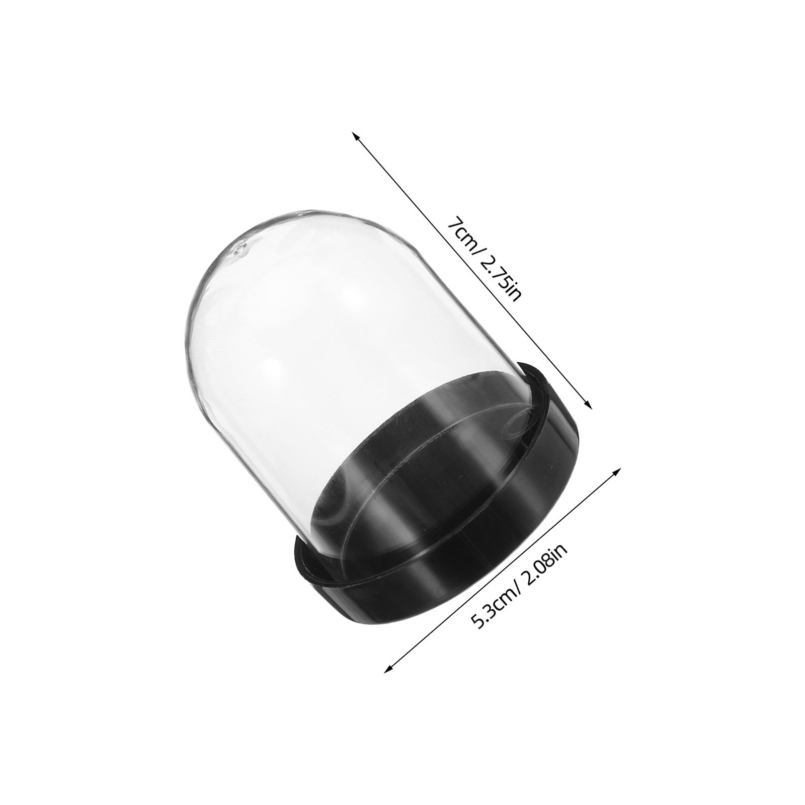 4Pcs Clear Micro Landscape Dom - Plastic Dome Clear ulasan dan harga